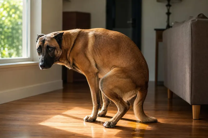 Chien fait ses besoins dans la maison : 4 maladies cachées