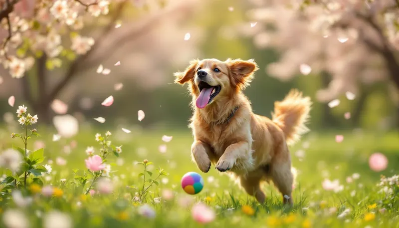 5 activités printanières magiques à vivre avec votre chien