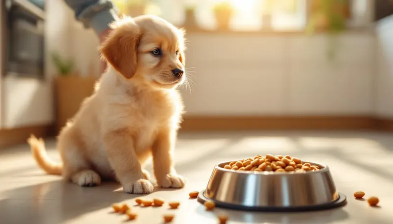 Adopter les bonnes habitudes alimentaires à l'arrivée de son chiot