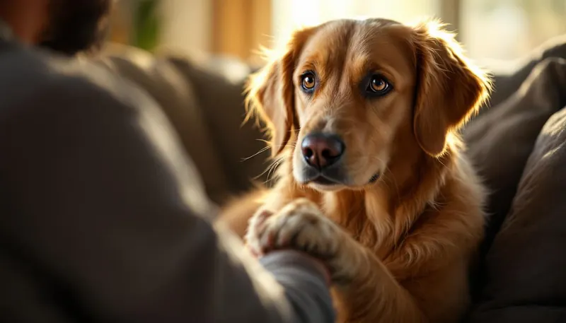 Ce geste d'amour de votre chien cache une demande d'aide