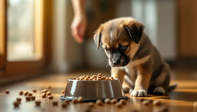 Mon chiot ne mange pas : causes et solutions efficaces