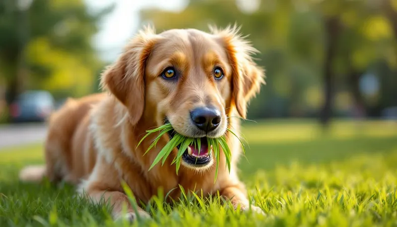 Pourquoi mon chien mange de l'herbe ? Décryptage et conseils