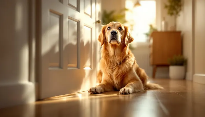 Pourquoi votre chien vous suit-il partout, même aux toilettes ?