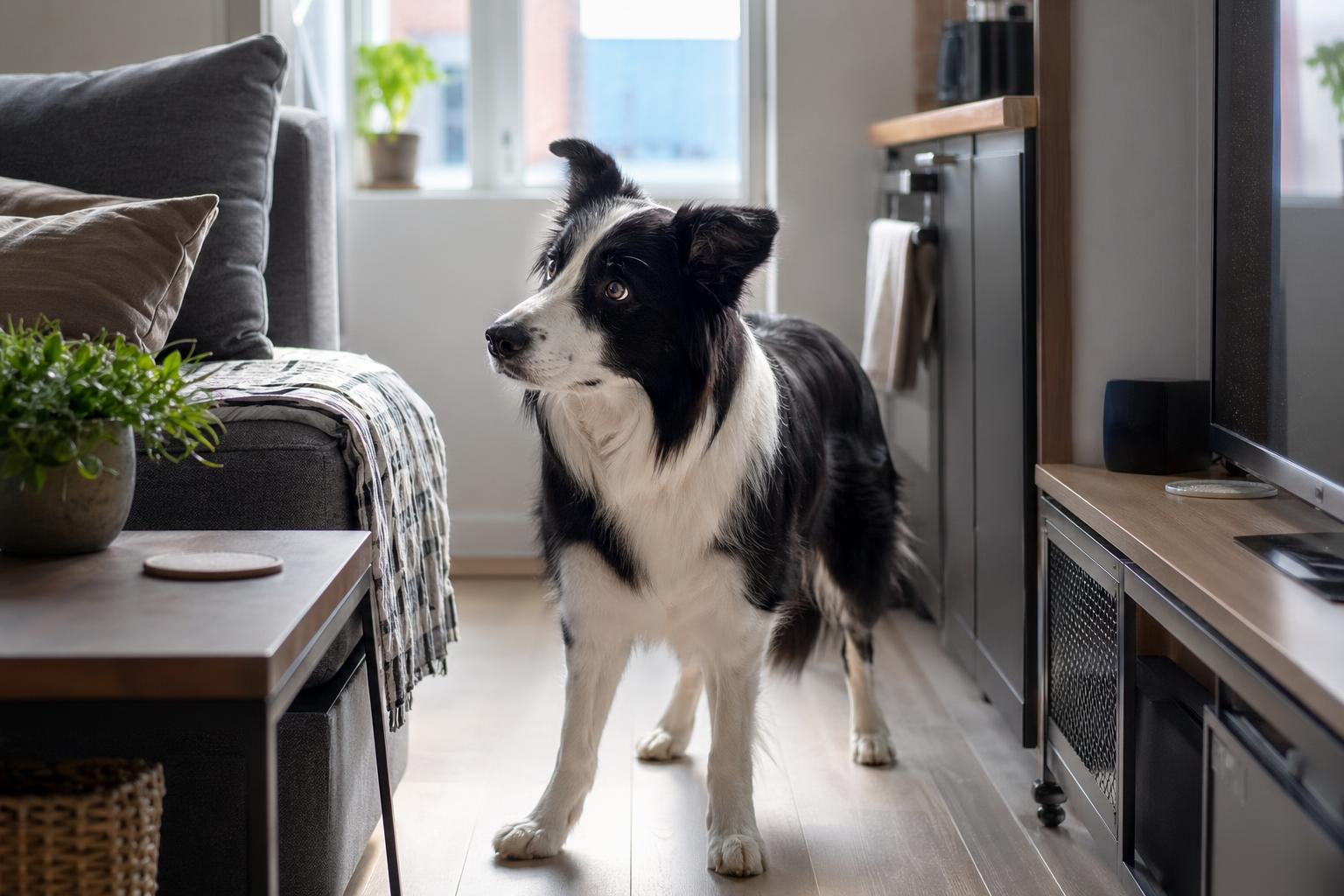 Border Collie en apartamento: ¿error fatal o solución posible?