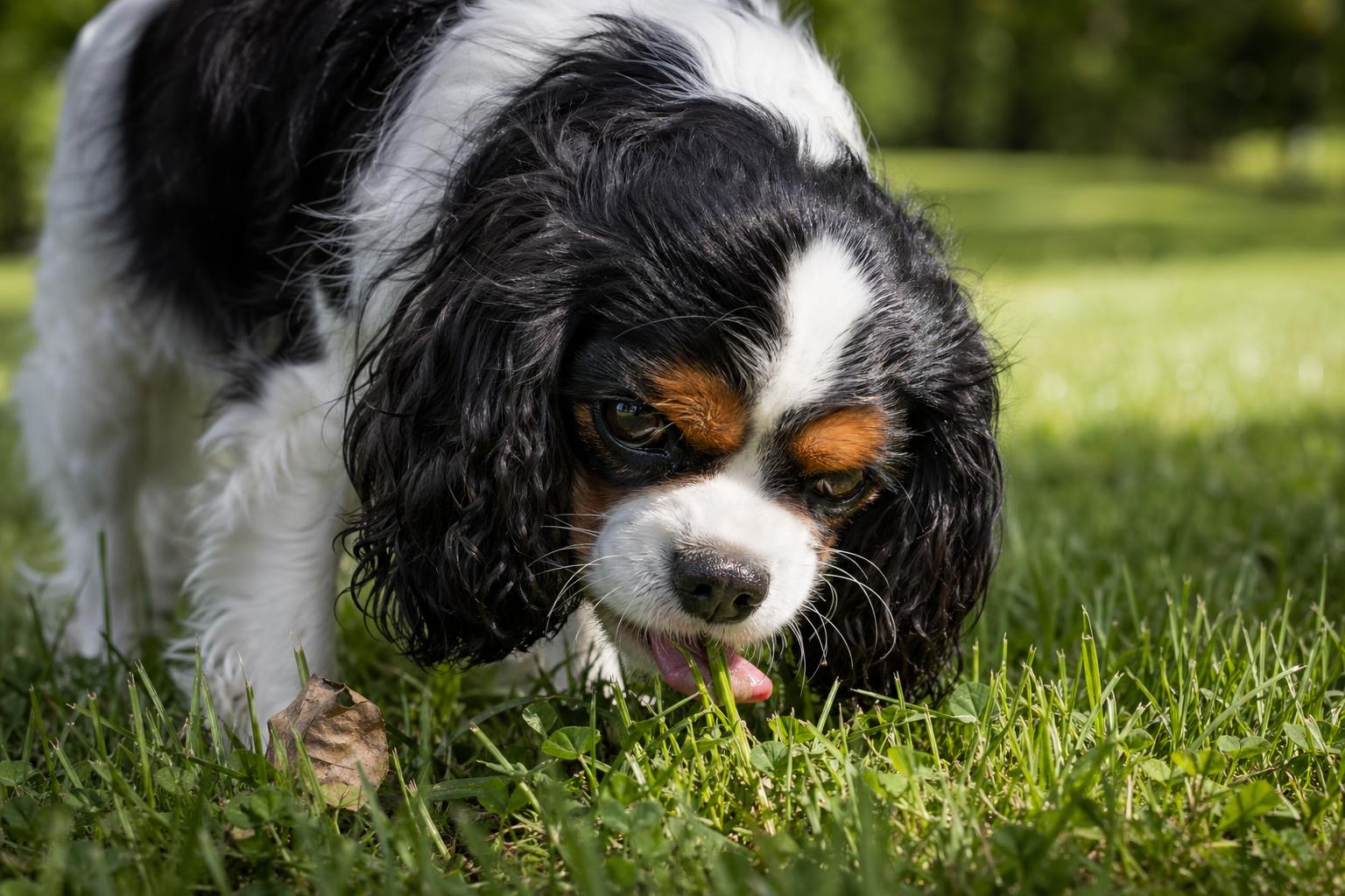 Perché il mio cane mangia l'erba? Spiegazioni e consigli