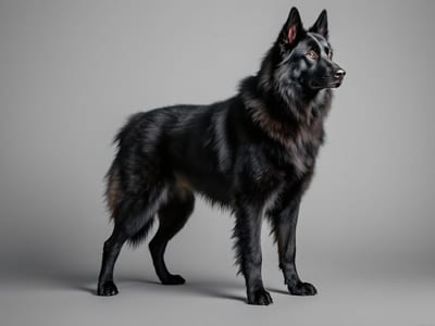 Chien d'Élan Norvégien Noir